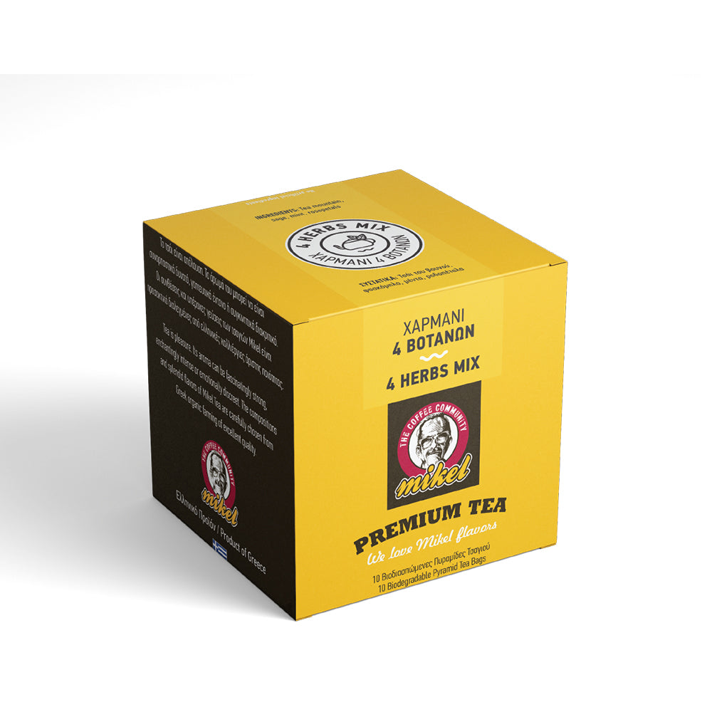 Чай Mikel Premium Tea - Микс от 4 билки