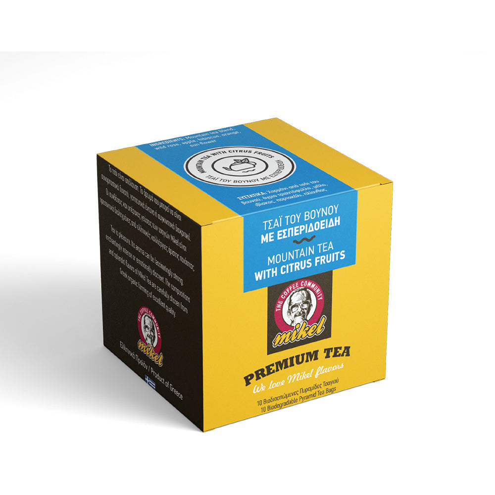 Mikel Premium Tea - планински чай с цитрусови плодове