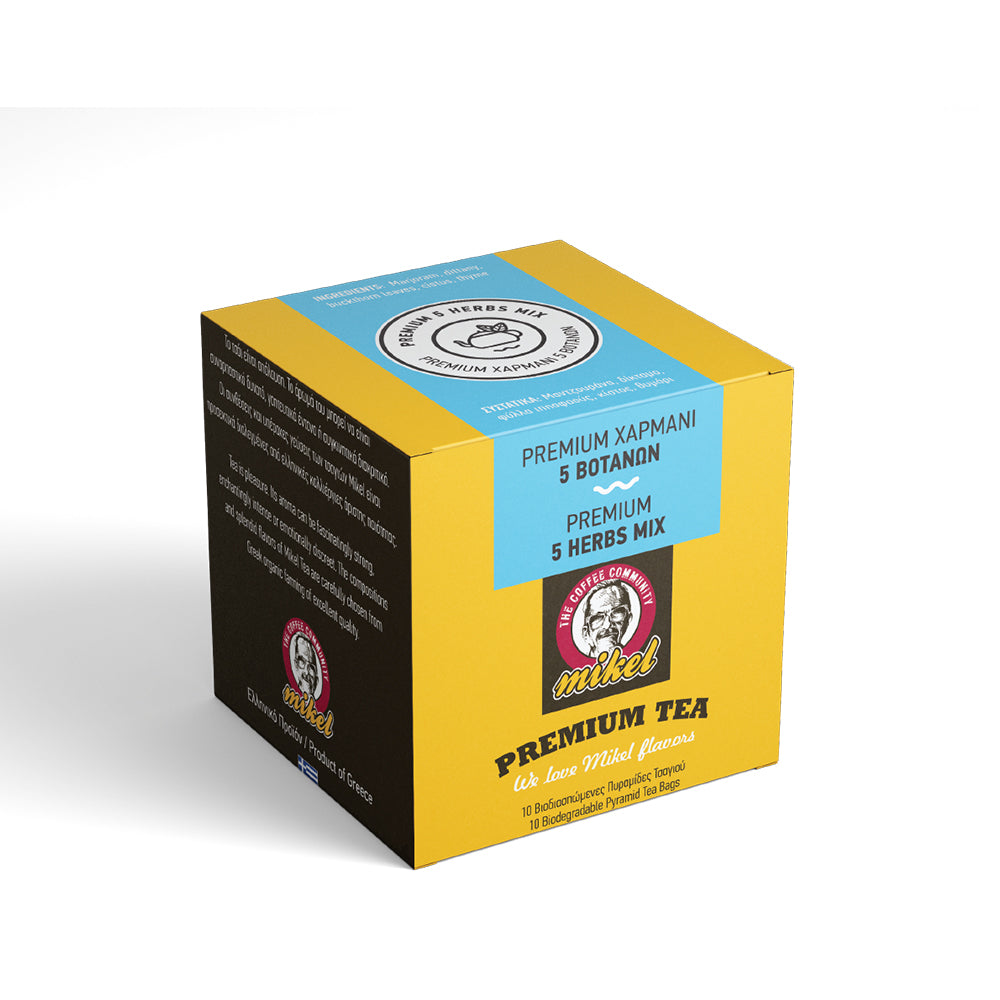 Чай Mikel Premium Tea - Микс от 5 билки